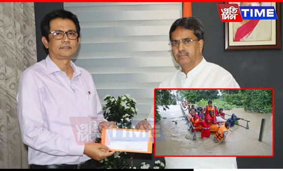 Tripura CM Donates One Month's Salary for Relief to Flood Victims